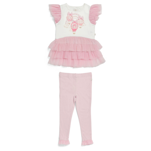 Caramelo Pink Fly Away Legging Set Caramelo Pink Fly Away Legging Set
