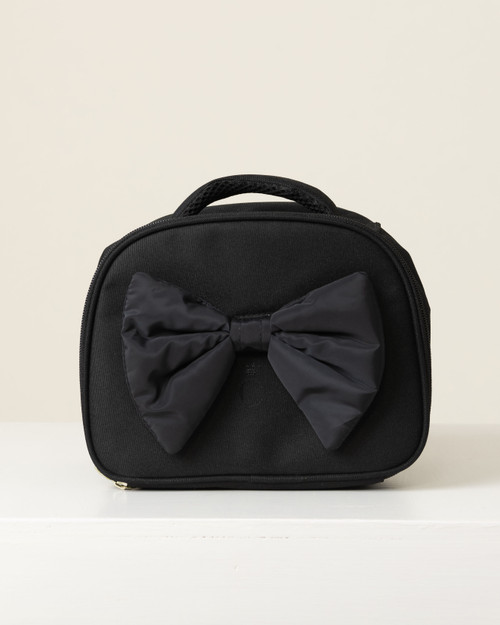Caramelo Black Lunch Box With Bow