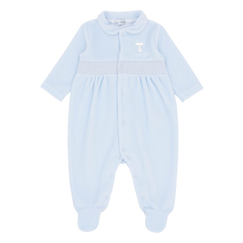 Blues Baby Blue Bebe Velour All In One