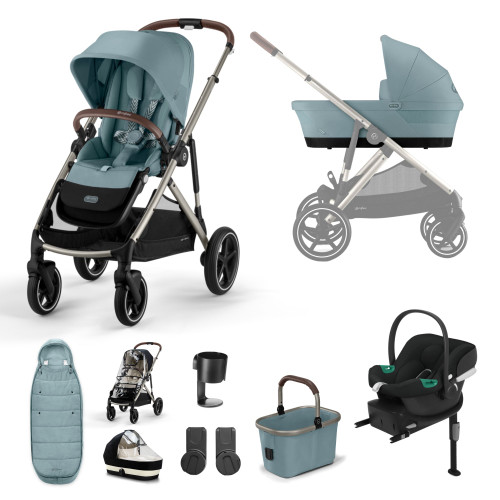 Cybex Gazelle S Bundles- Stormy Blue Cybex Gazelle S Bundles- Stormy Blue
