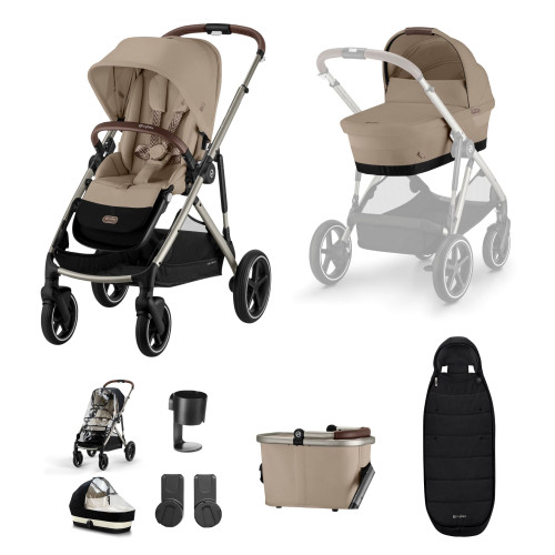 Cybex Gazelle S Bundles - Almond Beige Cybex Gazelle S Bundles - Almond Beige
