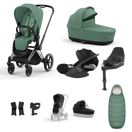 CYBEX Priam Bundle - Leaf Green