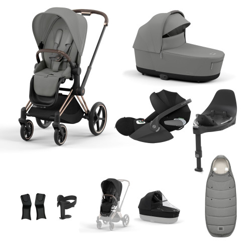 CYBEX Priam Bundle - Mirage Grey