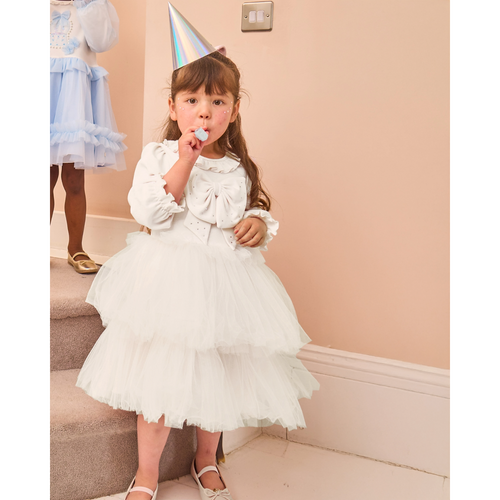 Caramelo Ivory Tulle Dress