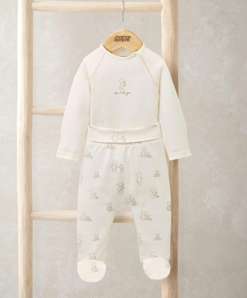 Mamas & Papas Bear Print Bodysuit & Bottoms Set (2 Pieces) Mamas & Papas Bear Print Bodysuit & Bottoms Set (2 Pieces)