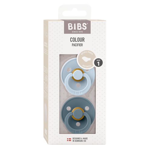 Bibs Colour 2 PACK - Baby Blue/Petrol