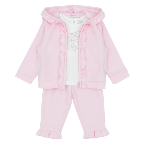 Amore Girls Little Bow 3 Piece  Jog Set