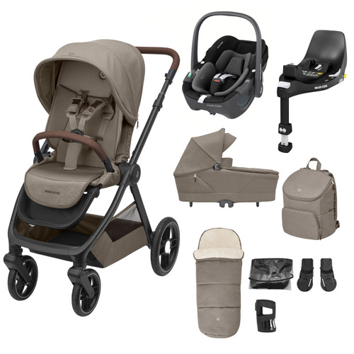 Maxi Cosi Oxford+ Bundles - Twillic Truffle Maxi Cosi Oxford+ Bundles - Twillic Truffle