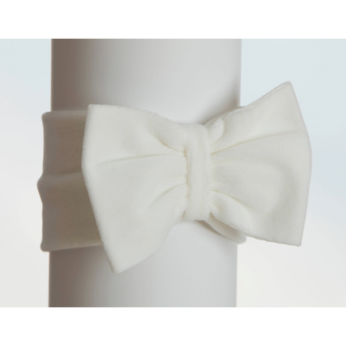Carriages The Label White Bow Headband