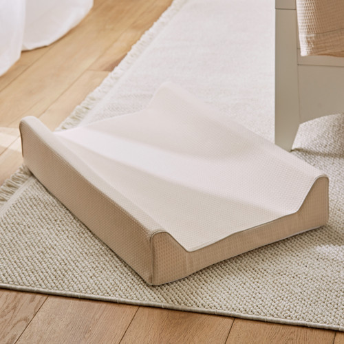 CuddleCo - Wedge Changing Mat Cashmere Waffle