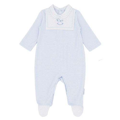 Blues Baby Blue Cotton Rocking Horse  All In One