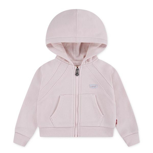 Levis Pink Zip Up Hoodie