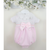 Pex White & Pink Tabitha Romper