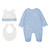 Mayoral Blue Babygrow Gift Set