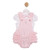Mintini Pink Top & Romper Dungaree Set