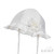 White  Broderie Flower Hat