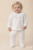 Visara Ivory Diamante Bow 2 Piece Set