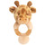 14cm KeelEco Huggy Giraffe Ring Rattle