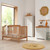 Tutti Bambini Oak Malmo Cot Bed Range