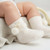 Diamond Cream Pom Pom Socks
