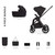 Venicci Claro 2 - 8 Piece Essential Bundle