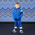 Mitch & Son Wesley Royal Blue Reversible Gilet
