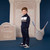 Mitch & Son Samson Navy 1/4 Zip Tracksuit