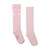 A Dee Ariel Pale Pink Bow Knee High Socks