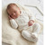 Carriages The Label White Cotton Love You Babygrow