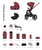 Venicci Upline 3 Hunter Red
