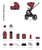 Venicci Upline 3 Hunter Red