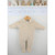 Pex Snuggle Natural Sleepsuit