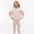 Tommy Hilfiger Girls Whimsy Pink Heritage Crew Neck Set