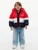 Tommy Hilfiger Red Glare Colour Block Puffer