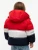 Tommy Hilfiger Red Glare Colour Block Puffer