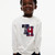 Tommy Hilfiger Off White Long Sleeve Crest T-Shirt