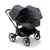 Bugaboo Donkey 5 Duo double pushchair with carrycot, black Fram and black wheels