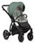 Noordi Fjordi Leather 3 in1 Terra Travel System, Sage