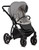 Noordi Fjordi Leather 3 in1 Terra Travel System, Sleet