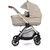 Dune + First Bed Folding Carrycot + Ultimate Pack - Stone - £1475