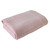 Soft Cotton Cellular Pram Blanket Pink