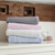 Soft Cotton Cellular Pram Blanket Blue