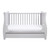 Stella Sleigh Cot Bed - Grey Free Mattress