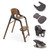 Bugaboo Giraffe Ultimate Bundle Wood/Grey