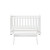 Obaby gliding crib - white