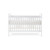O Baby Grace Cot Bed 2 Piece Room Set - White
