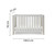 O Baby Nika 2 Piece Room Set - White Wash