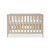 Obaby Nika cot bed - Oatmeal