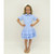 Harris Kids Paris Blue Frill Dress