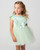 Caramelo Mint Tulle Dress With Headband